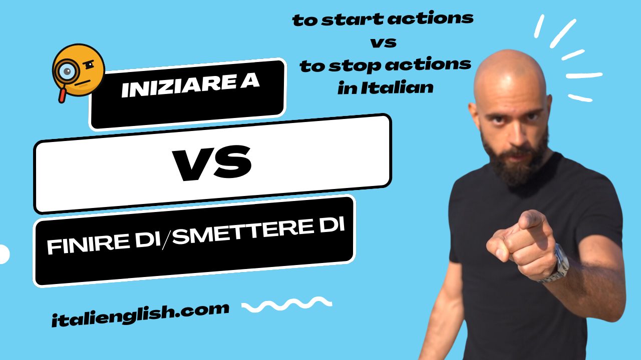 cover picture of my blog post about the italian verbs 
